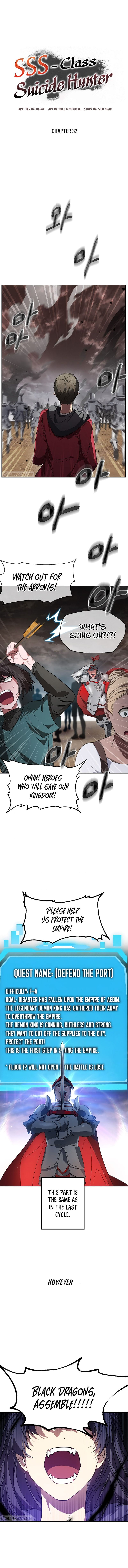 SSS-Class Suicide Hunter, Chapter 32 image 02